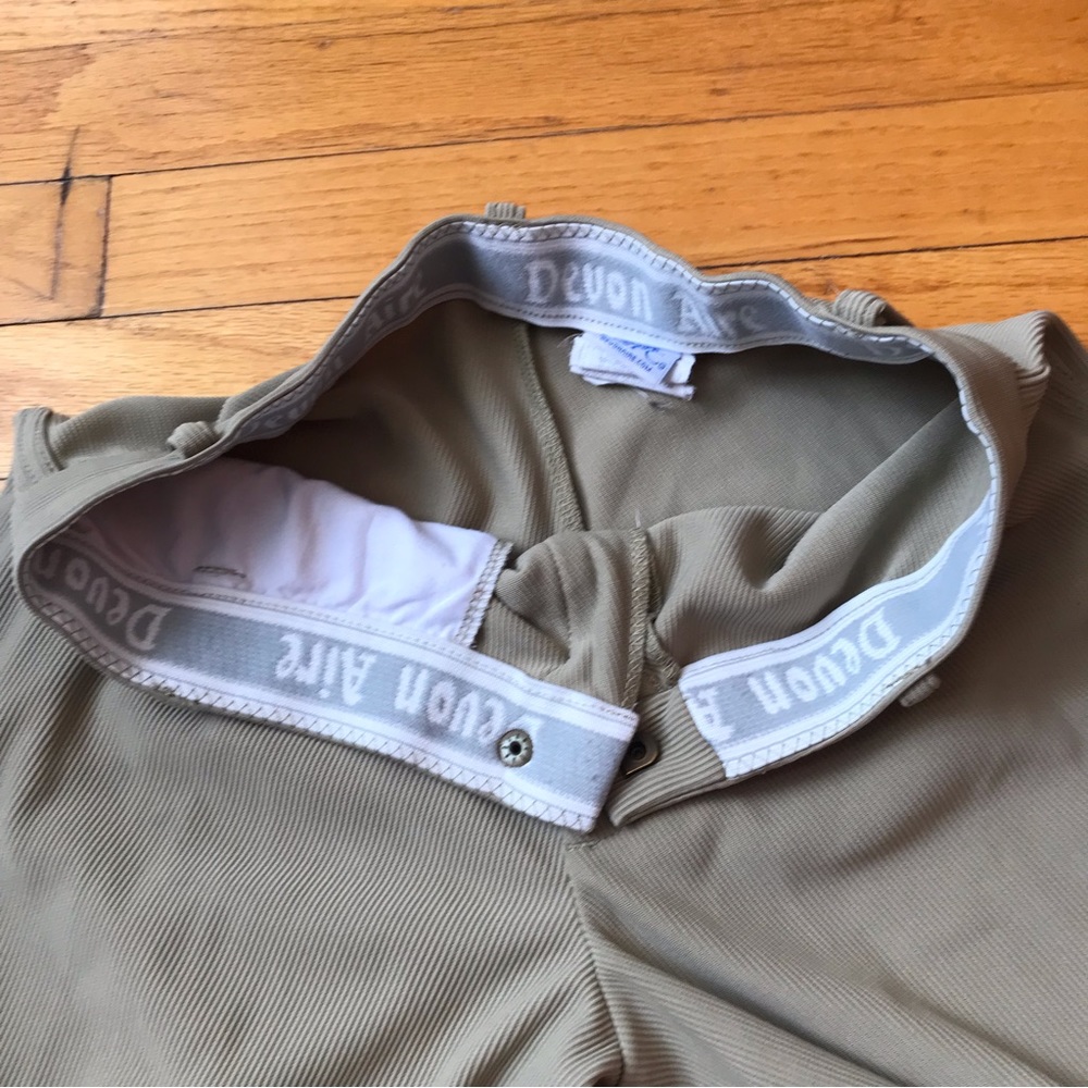 Devon-aire Riding breeches Ladies all-pro Hipster Beige 26R - Picture 6 of 9